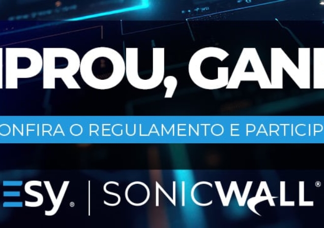 CAMPANHA SonicWall Comprou Ganhou header